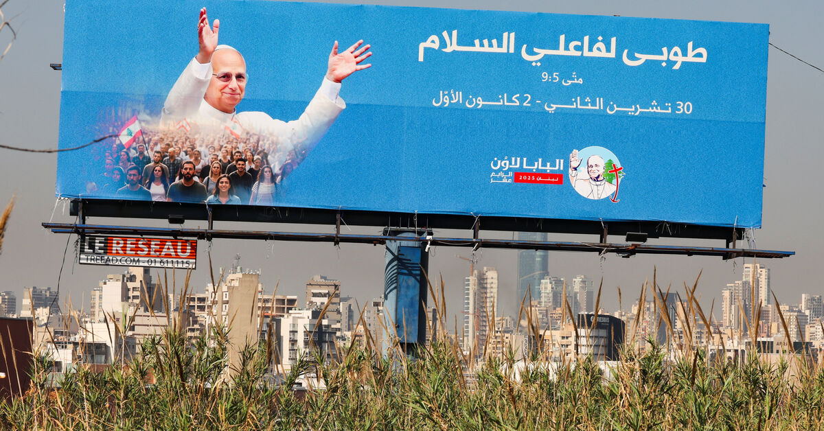 Pope Leo taking peace message to Lebanon, target of Israeli strikes