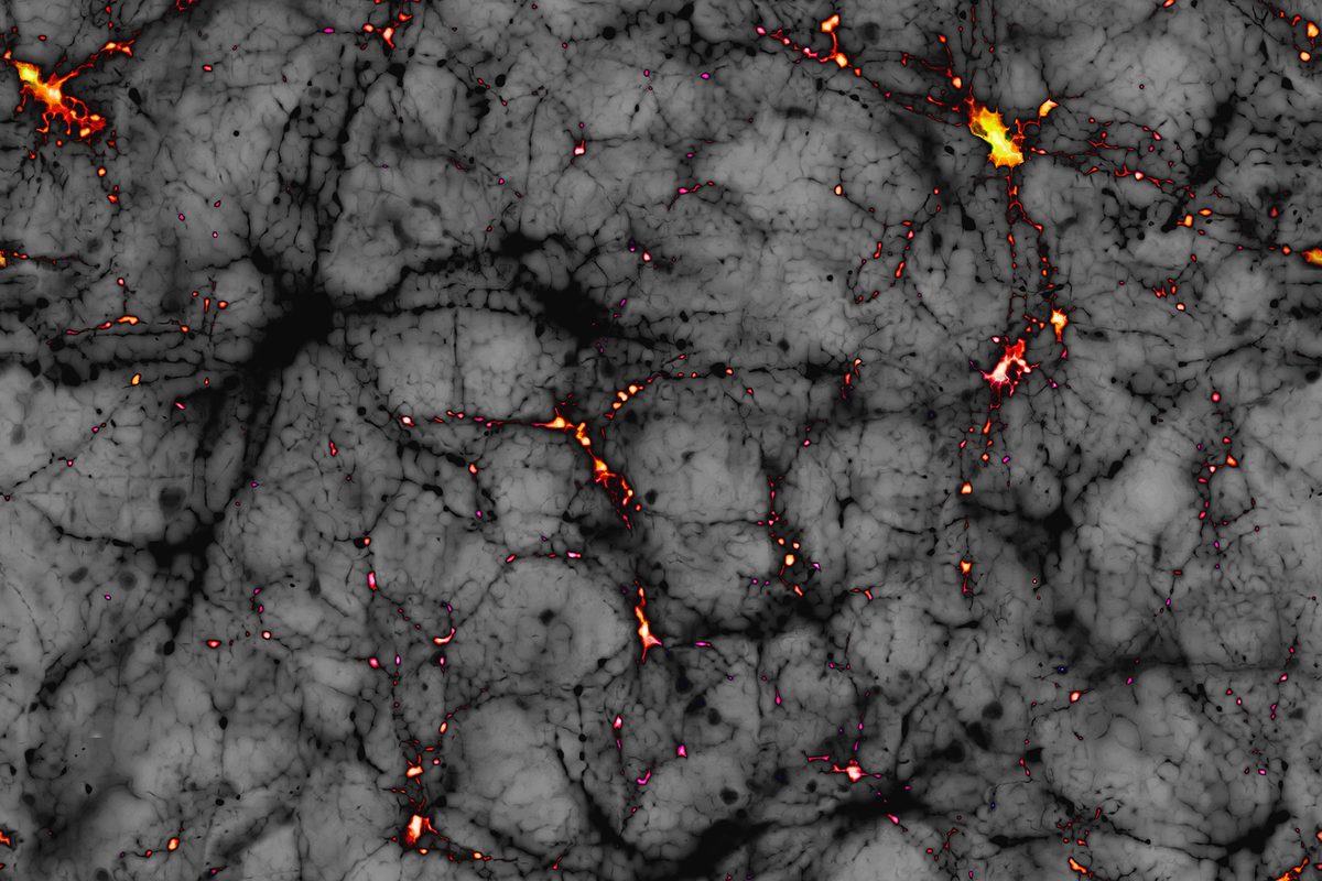 A mysterious glow surrounding the Milky Way could be first evidence of dark matter