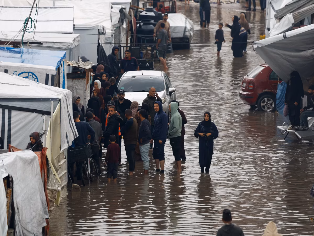 Displaced Child Dies in Gaza Due to Severe Cold and Flooding of Tents