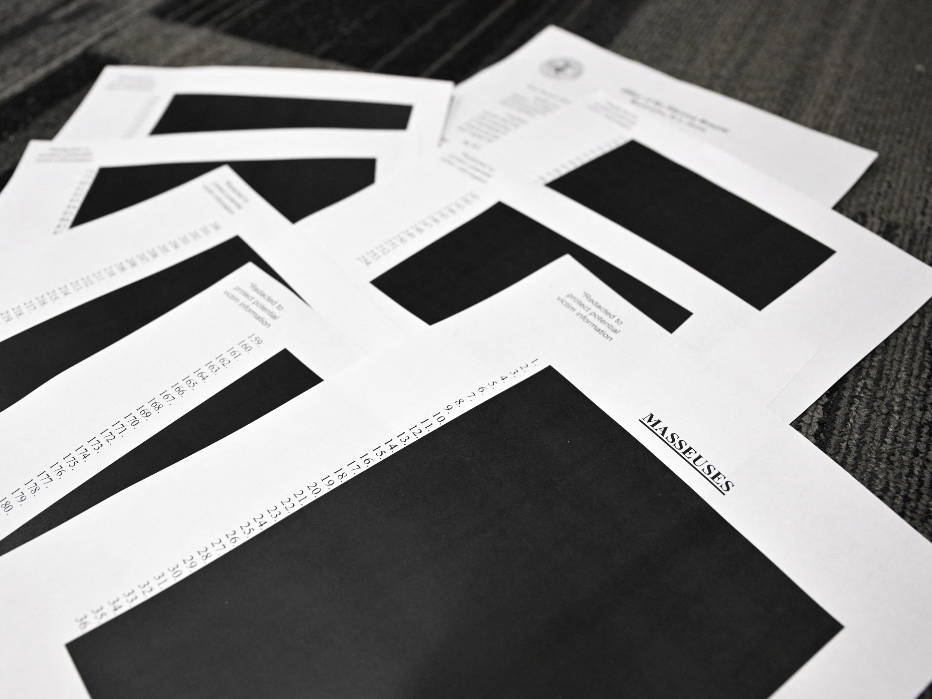 Epstein files: Whose names and photos are in the latest document drop? | Explainer News