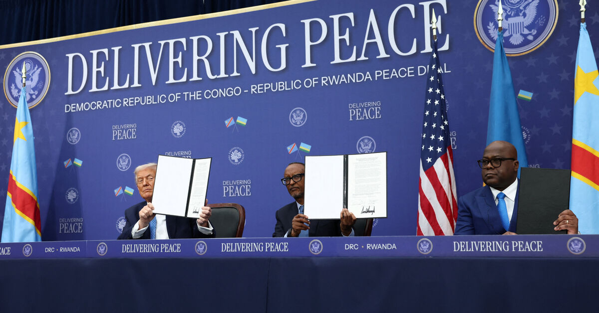 Congo fighting flares within hours of Trump’s peace deal ceremony