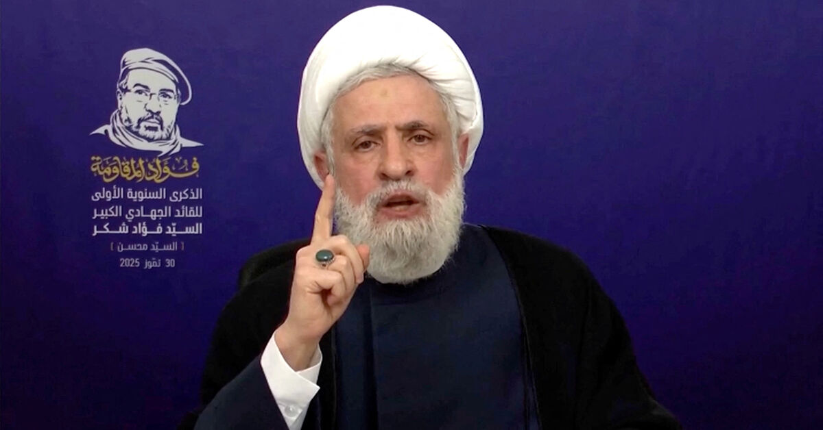 Hezbollah’s Qassem says sending civilian delegate to ceasefire talks is concession to Israel