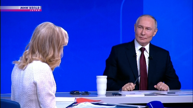 Putin stresses intention to continue invasion of Ukraine