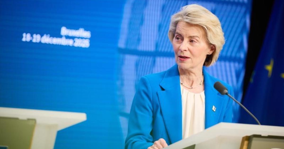 Statement by President von der Leyen at the European Council press conference of December 2025