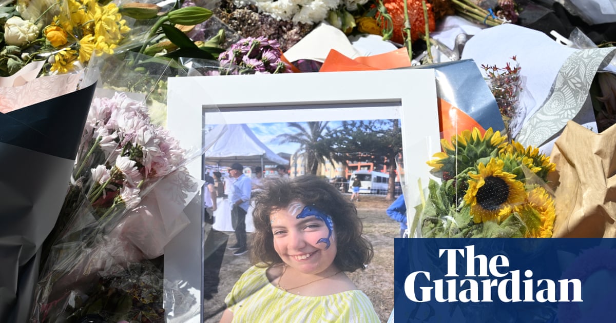 Amid a sea of bees, mourners flow out the door to pay tribute to Matilda, the youngest victim of the Bondi attack | Bondi beach terror attack