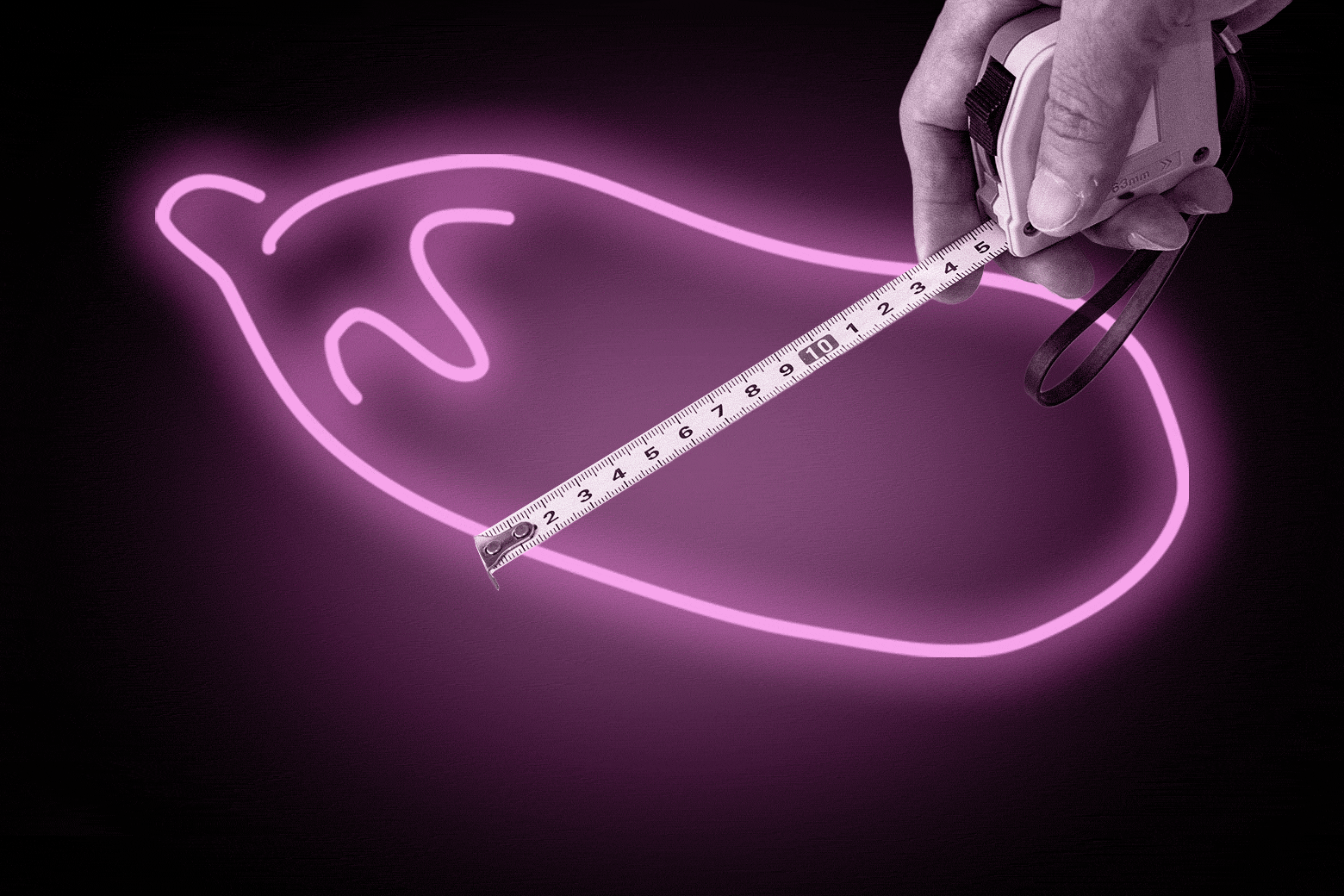 My husband won’t stop measuring himself. His reasoning is pure lunacy.