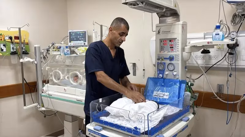 A low-pressure system exacerbates Gaza's suffering.. UN warning of the risk of freezing newborns