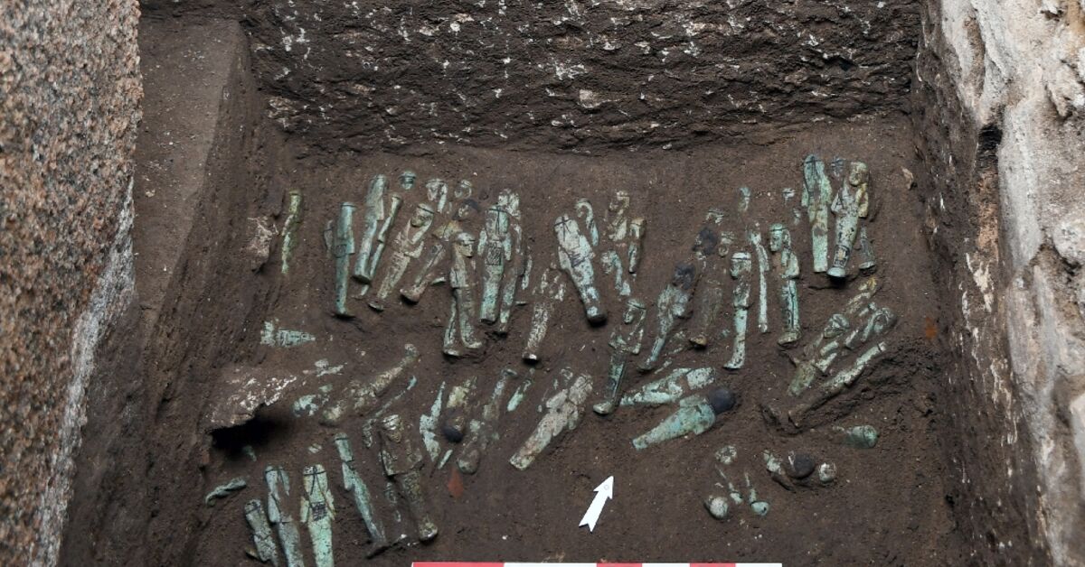 ‘Amazing’ figurines find in Egyptian tomb solves mystery