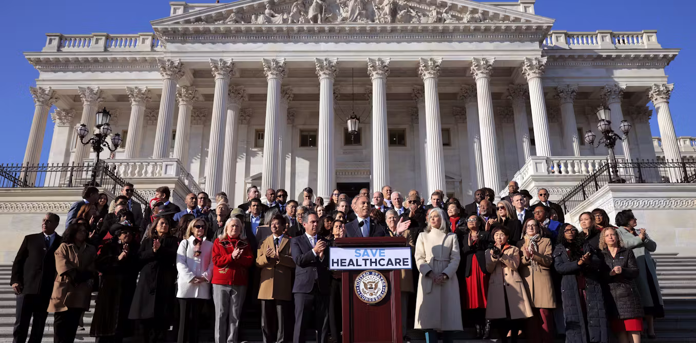 As millions of Americans face a steep rise in health insurance costs, lawmakers continue a century-long battle over who should pay for health care