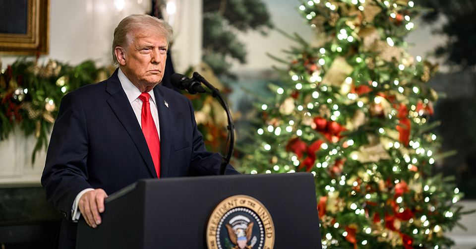 President Trump Highlights America’s Historic Comeback in Year-End Address – The White House