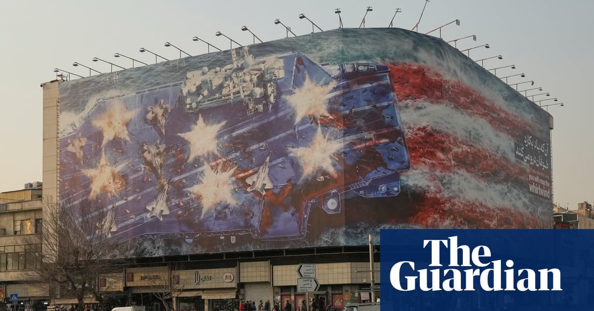 ‘You will reap the whirlwind’: Tehran mural warns of retaliation if US strikes Iran | Iran