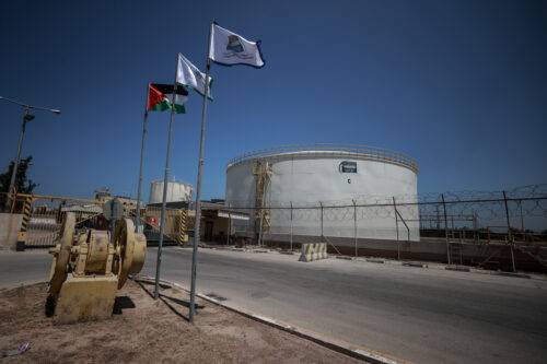 A general view of Unit 4 in the only power plant in the Gaza Strip, on August 01, 2023 in the Gaza City, Gaza. [Ali Jadallah - Anadolu Agency]