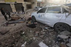 A view of destruction after Israeli attack killed 29 Palestinians despite the ceasefire in Gaza City, Gaza on January 31, 2026. [Mohammed Asad/Middle East Monitor]