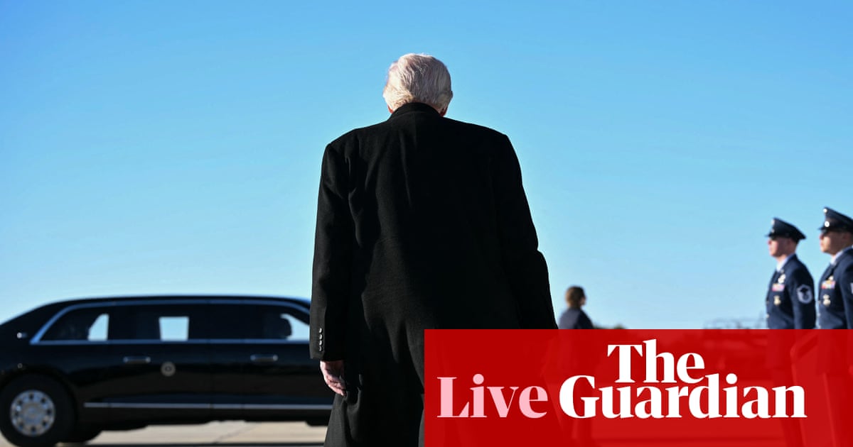 White House says Trump wants diplomacy with Iran as US reportedly could be ready for military attack – as it happened | Trump administration