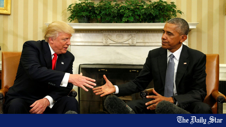 Obama deplores lack of shame after Trump racist monkey clip