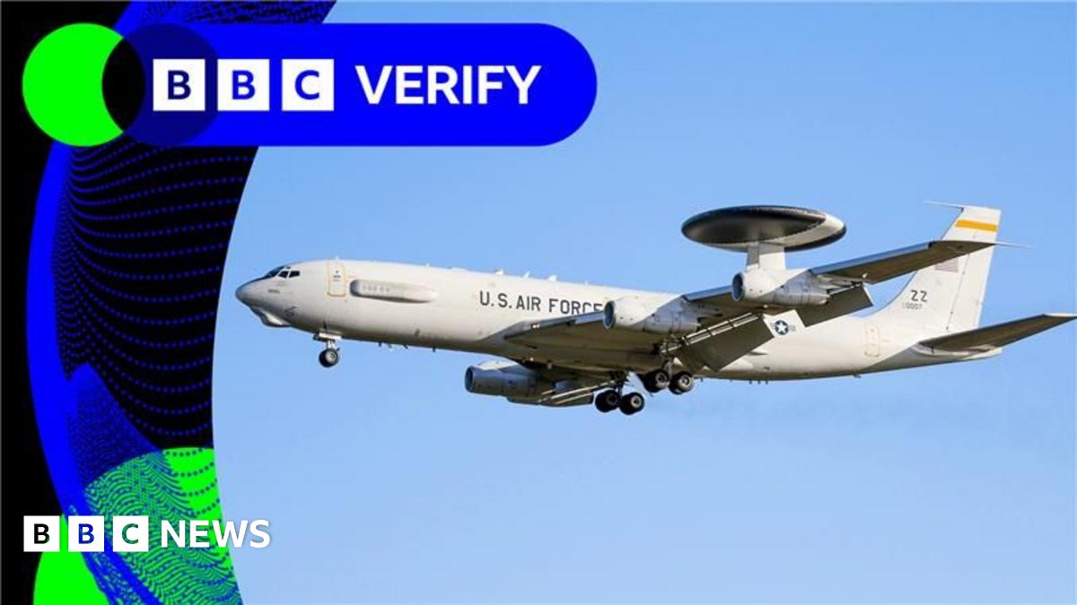 BBC Verify: US Air Force Sentry surveillance jets tracked from Alaska to UK amid Iran tensions – BBC