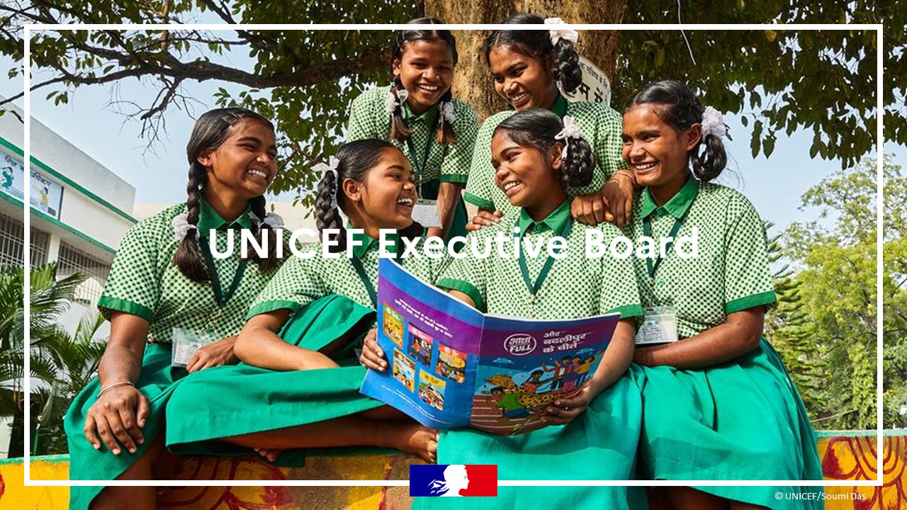 France stands by UNICEF – France ONU