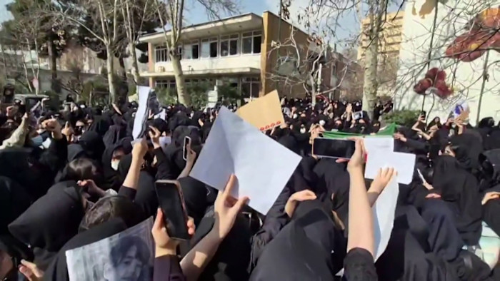 Iranian students rally against regime in latest protests
