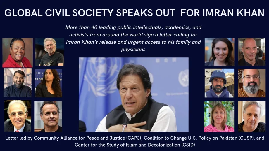 40+ international scholars and public figures issue urgent humanitarian appeal over detention and medical care of Imran Khan – Middle East Monitor