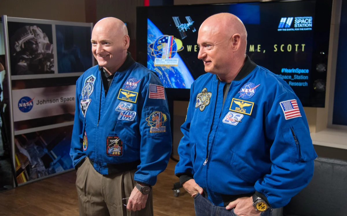 NASA conducted study where one identical twin was sent into space for a year to see how he’d change