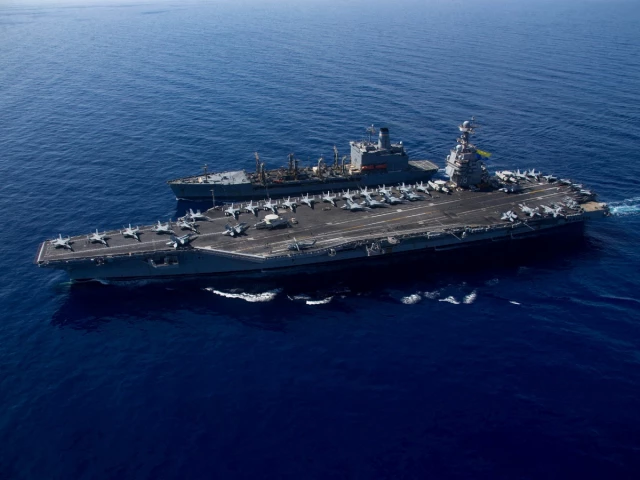Long deployment, toilet woes strain crew on US carrier near Iran