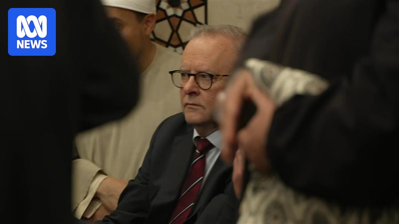 Albanese, Burke shouted at as anger erupts at Eid prayers at mosque