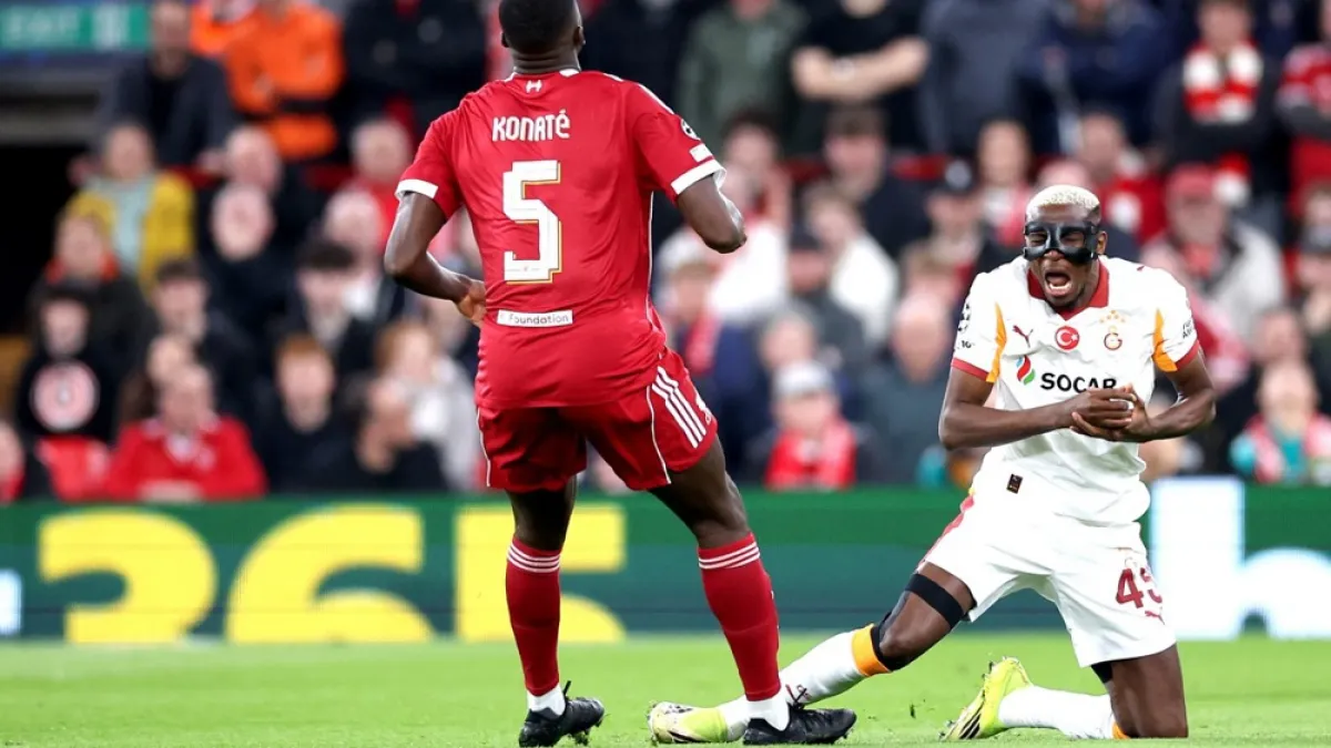 Nigeria’s Osimhen tried to defy broken arm in Galatasaray loss at Liverpool | Football News