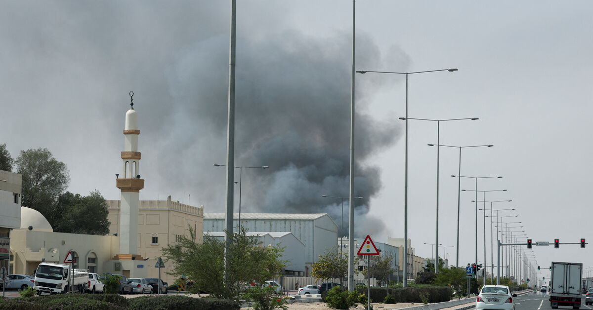 Iranian attacks targeted civilian infrastructure in Qatar including airport, spokesperson says