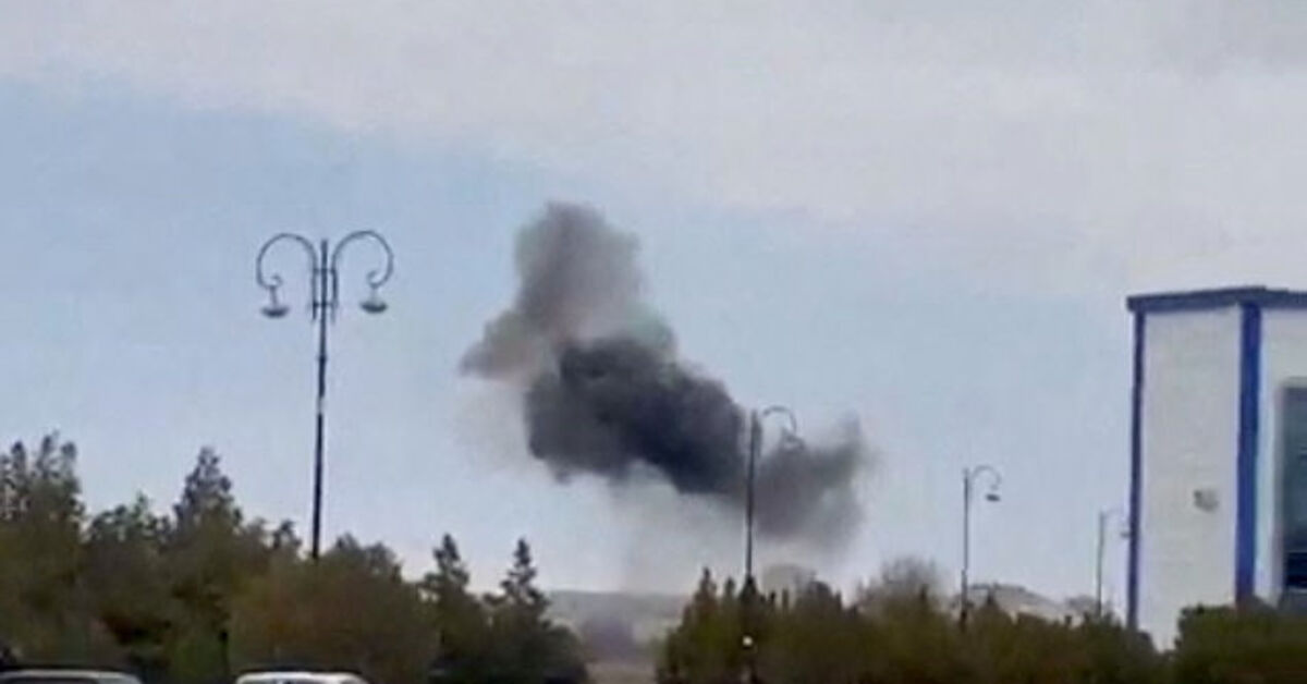 Azerbaijan says two people injured by Iranian drones