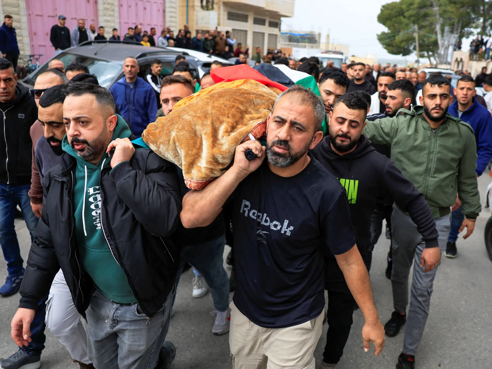 Palestinians bury four women killed in Iranian missile attack | US-Israel war on Iran