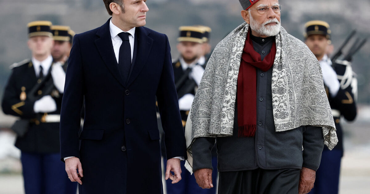 France’s Macron and India’s Modi discuss need for de-escalation in the Middle East