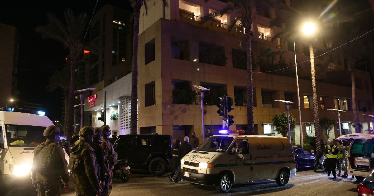 Iran says can fight for months as Israel strikes Beirut hotel