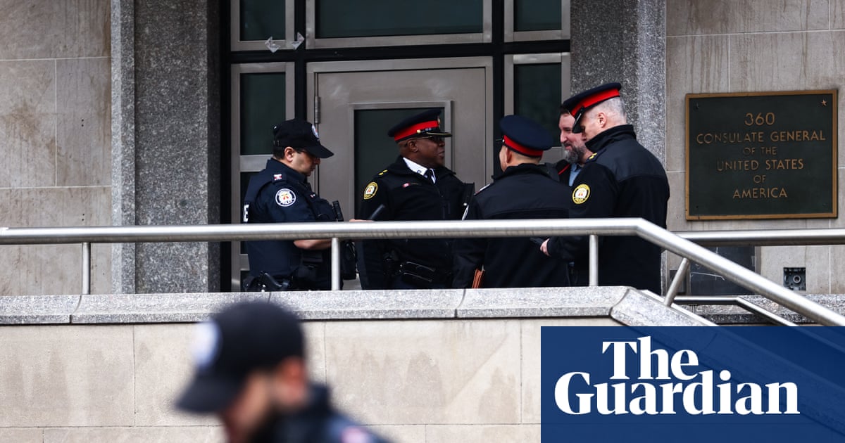 Shots fired at US consulate in Canada in what police call ‘national security incident’ | Toronto
