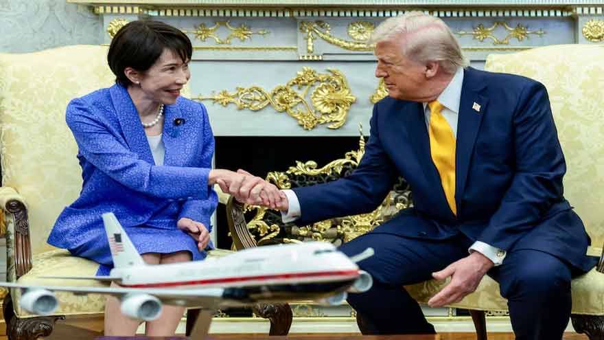 Trump calls for Japan, NATO to ‘step up’ on Iran as oil prices bite