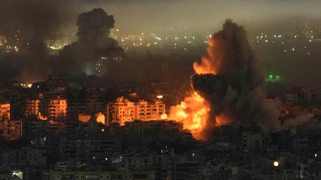 Middle East war live: Israel army launches new ‘large-scale’ wave of strikes on south Beirut