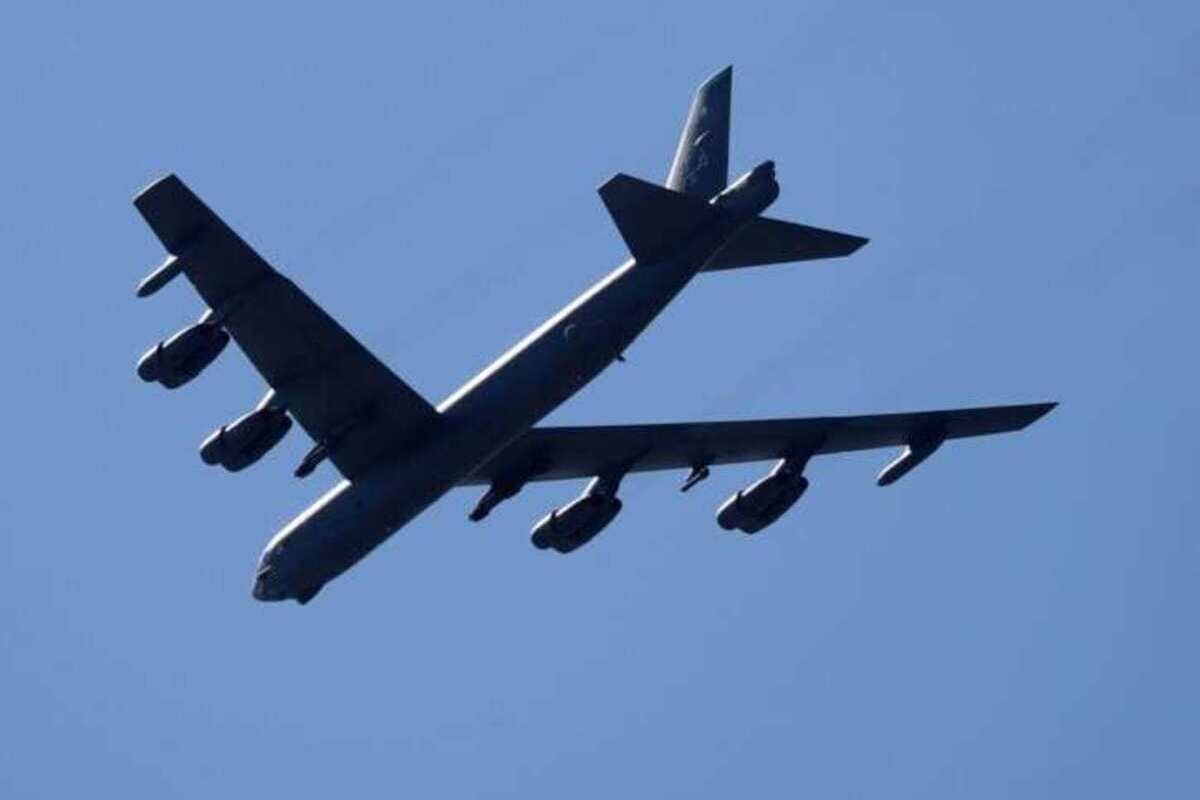 A US Air Force's B-52 Bombers. [Chris Graythen/Getty Images]