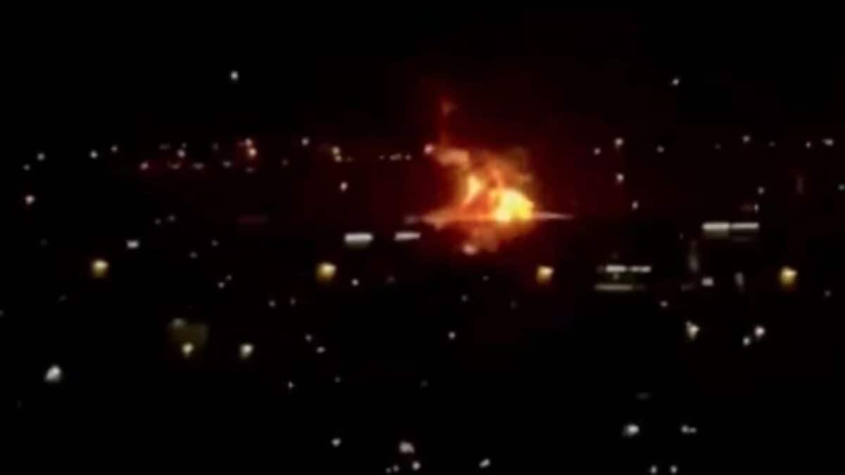 Huge explosion near Dubai airport after Iranian drone attack, fireball caught on cam – Firstpost