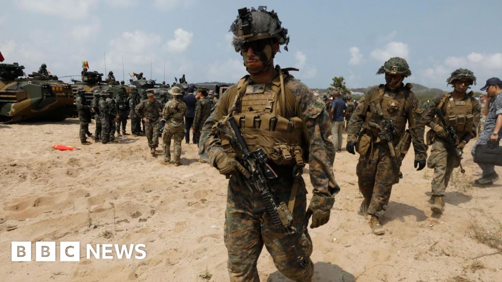 More US Marines and warships to be moved to Middle East, reports say – BBC