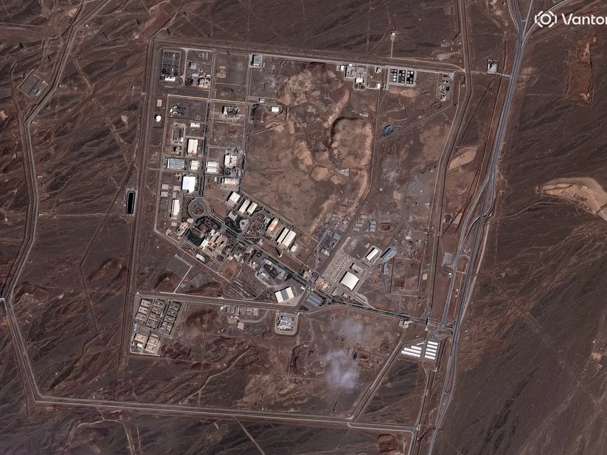 Iran’s Natanz nuclear facility hit in US-Israeli strikes, atomic energy organisation says