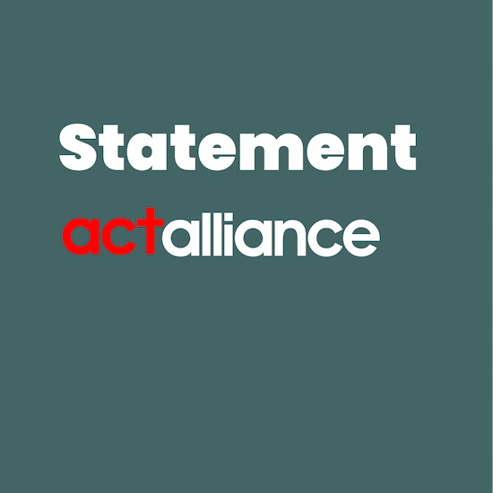 ACT Alliance statement on the situation in Lebanon 