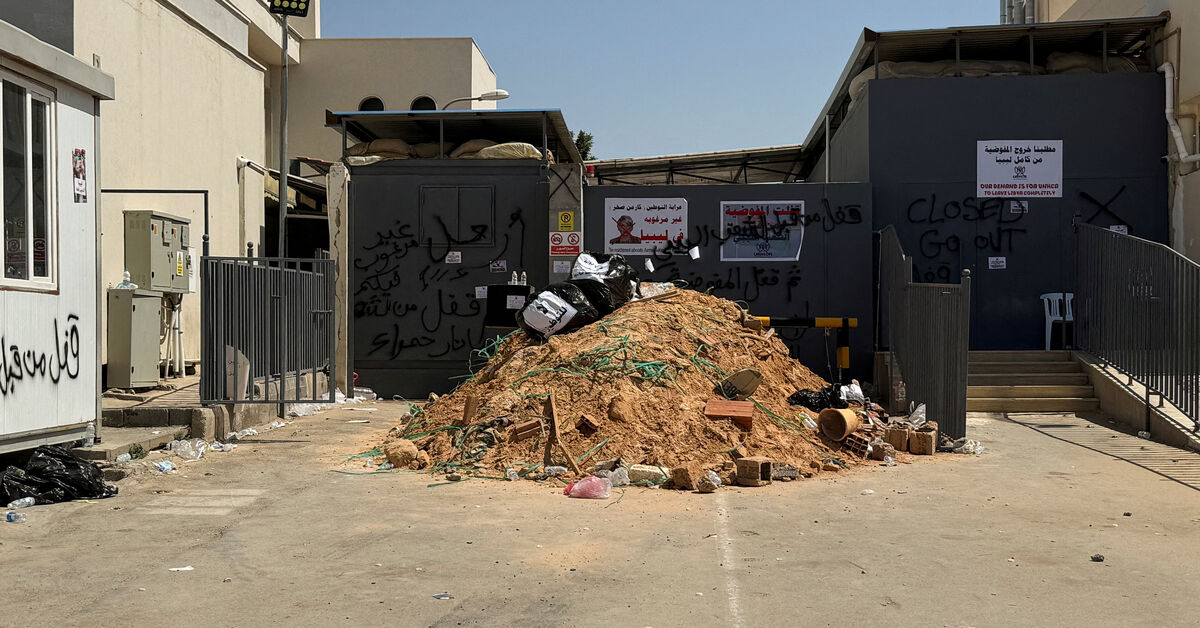UN blames online disinformation for protests outside Libya offices