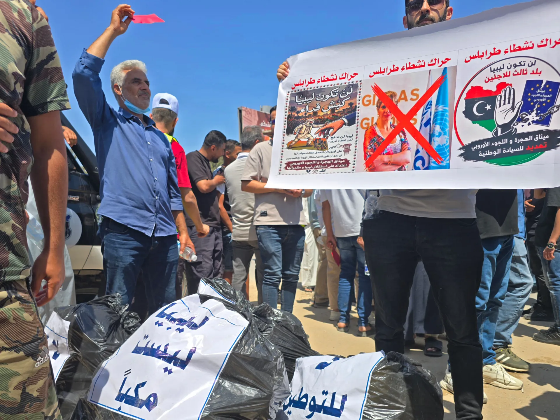 Hundreds protest in Libya outside UN agency against undocumented migrants | Migration News
