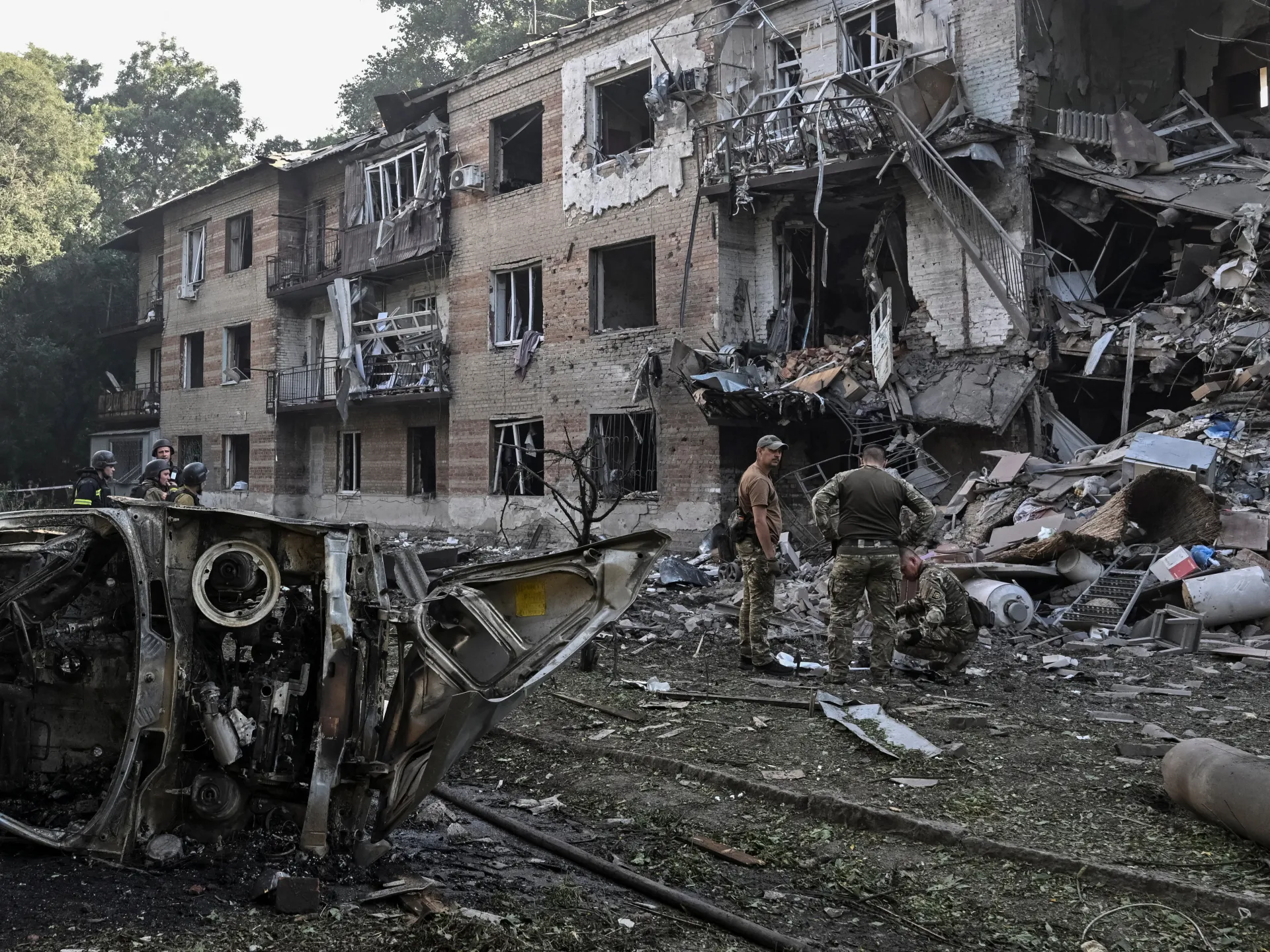 Two killed in Russian missile fire on Kyiv after Ukraine-EU drone deal | Russia-Ukraine war News